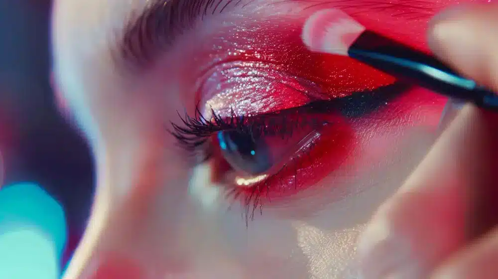 خبيرة مكياج